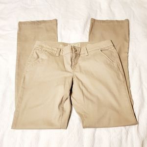 SO bootcut khaki pants